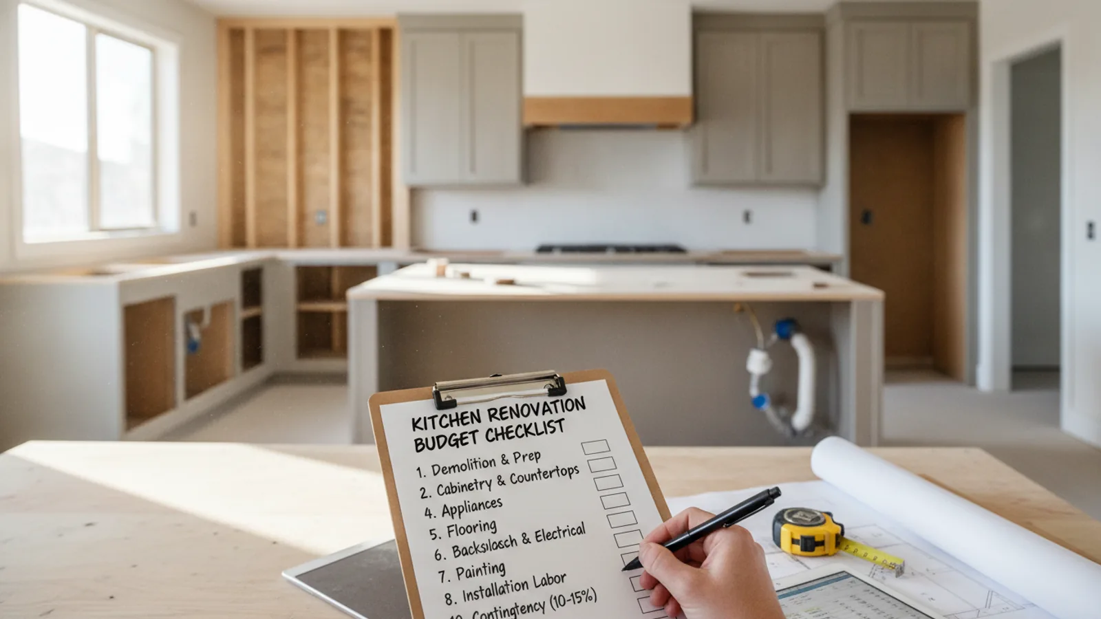 Kitchen Renovation Budget Checklist cover image
